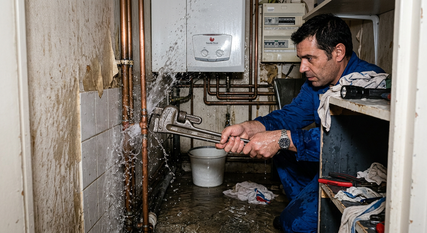 réparation urgente fuite eau cuivre Rueil-Malmaison